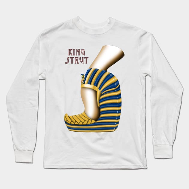 King Strut Long Sleeve T-Shirt by AnarKissed